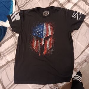 Grunt Style Patriotic Shirt Sleeve Tee Mens Size Large